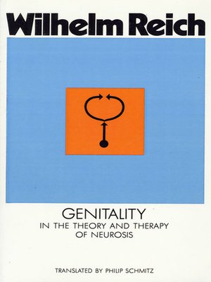 cover image of Genitality in the Theory and Therapy of Neurosis